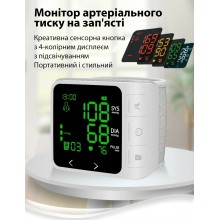 Тонометр на запястье аппарат для измерения давления автоматический цифровой измеритель давления  AOJ-35C + батарейки