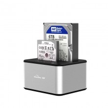 Док станция для HDD SSD 2.5" 3.5" SATA III USB3.0 с функцией клонирования Blueendless BS-HD07A Док станция для HDD SSD 2.5" 3.5" SATA III USB3.0 с функцией клонирования Blueendless BS-HD07A